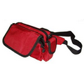 600D Polyester Fanny Pack w/ 1 Large Main Zipper Compartment